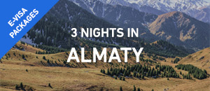 3 nights in Almaty - E-Visa |...