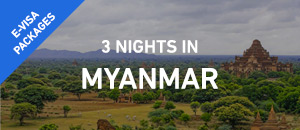 3 nights in Myanmar - E-Visa...