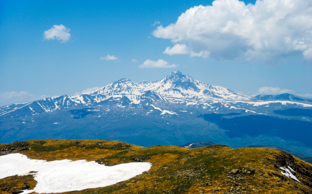 Aragats Snow Mountain