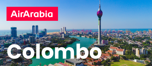 Fly to Colombo with Air Arabia