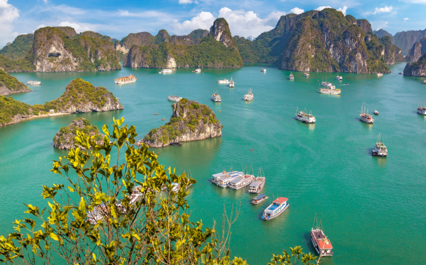 Halong Bay In Vietnam