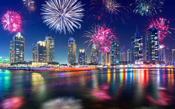 JBR fireworks