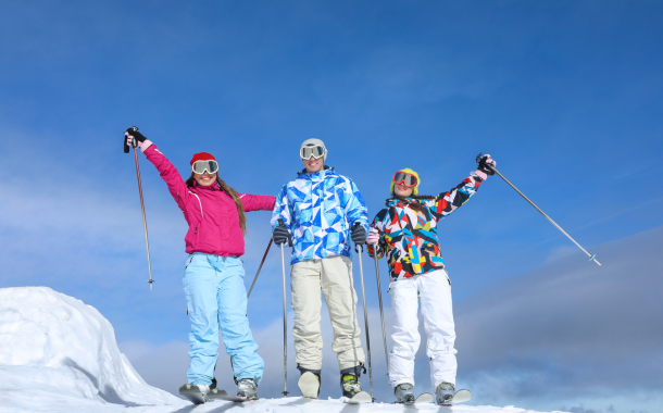 Ski Activity In Russia